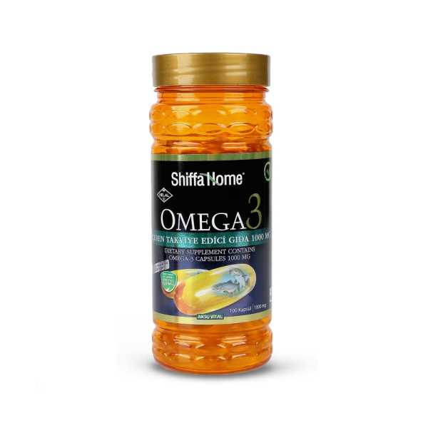 SHİFFA HOME OMEGA-3 1000 MG 100 ADET SOFTJEL YUMUŞAK KAPSÜL