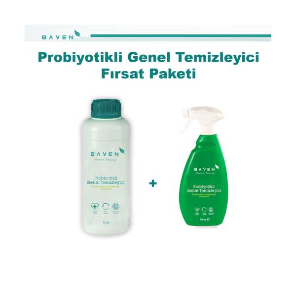 PROBİYOTİKLİ GENEL TEMİZLEYİCİ FIRSAT PAKETİ 
