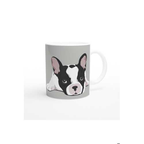 FRENCH BULLDOG AŞKI TEMALI BASKILI KUPA BARDAK