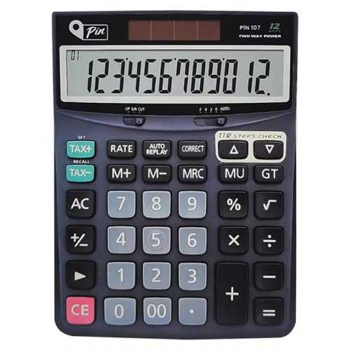 PİN HESAP MAKİNESİ MASAÜSTÜ 12 HANE 107