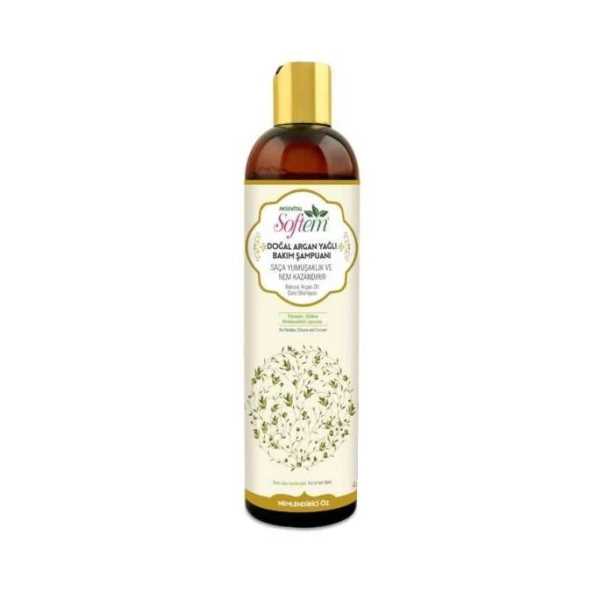SOFTEM ARGAN YAĞLI SAÇ BAKIM ŞAMPUANI 400 ML.