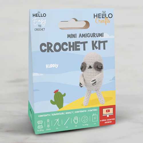 H.CRAFTS TIĞ İŞİ MİNİ AMİGURUMİ KİTİ-KUDDLY