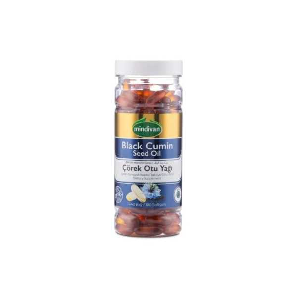 MİNDİVAN ÇÖREK OTU YAĞI SOFT JEL KAPSÜL 1440 MG - 100'LÜ