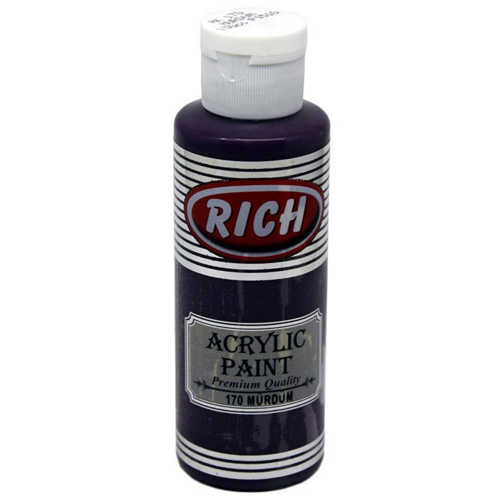 RİCH AKRİLİK BOYA 120ML 170 MÜRDÜM