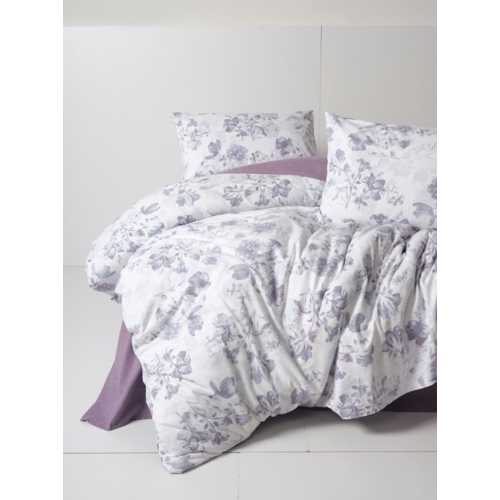 COTTON BOX FLANEL NEVRESIM TAKIMI ÇIFT KIŞILIK SADIE MOR