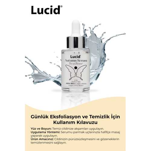 KARMA CİLT IÇİN AYDINLATICI VE LEKE KARŞITI SERUM AHA BHA VE HYALURONİK ASİT IÇERİR 30ML