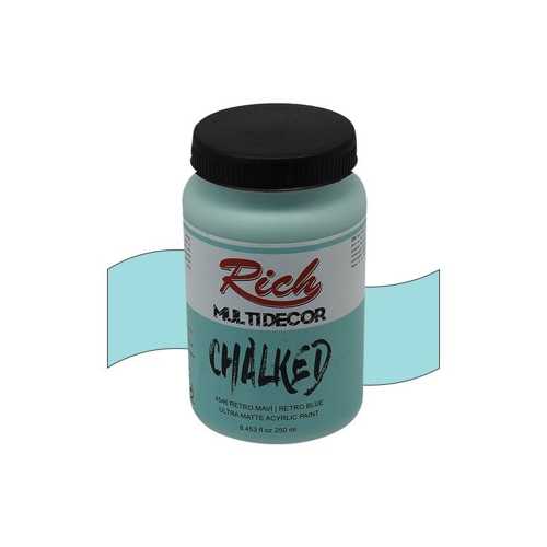 RİCH MULTİDEKOR CHALKED 250ML 4546 RETRO MAVİ