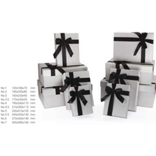 GIPTA HEDİYE KUTUSU MY SİLVER DİKDÖRTGEN 10 LU BX1
