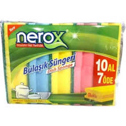 NEROX BULAŞIK SÜNGERİ KLASİK 10LU NRX-F551
