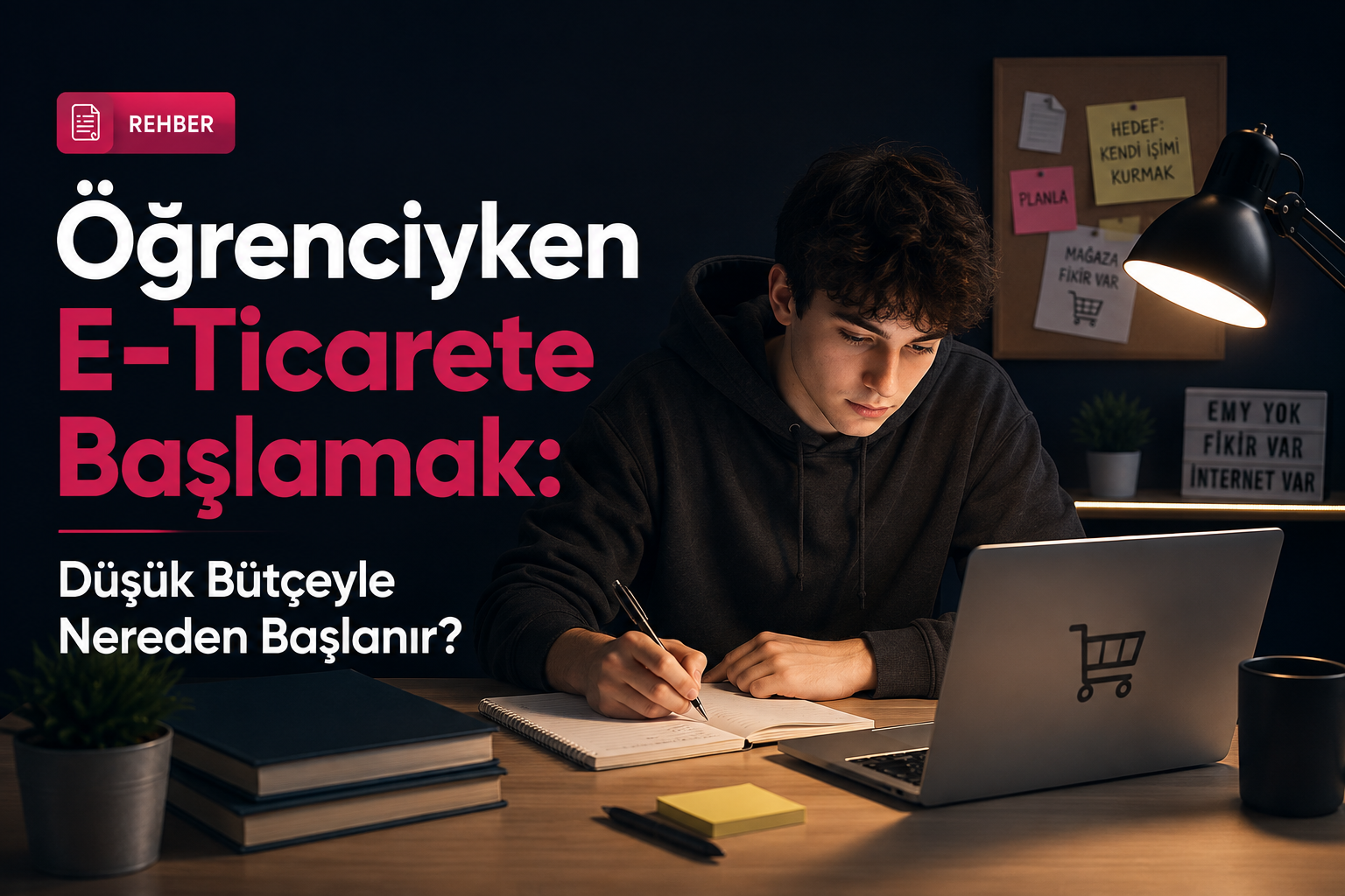 Öğrenciyken E-Ticarete Başlamak: Düşük Bütçeyle Nereden Başlanır?
