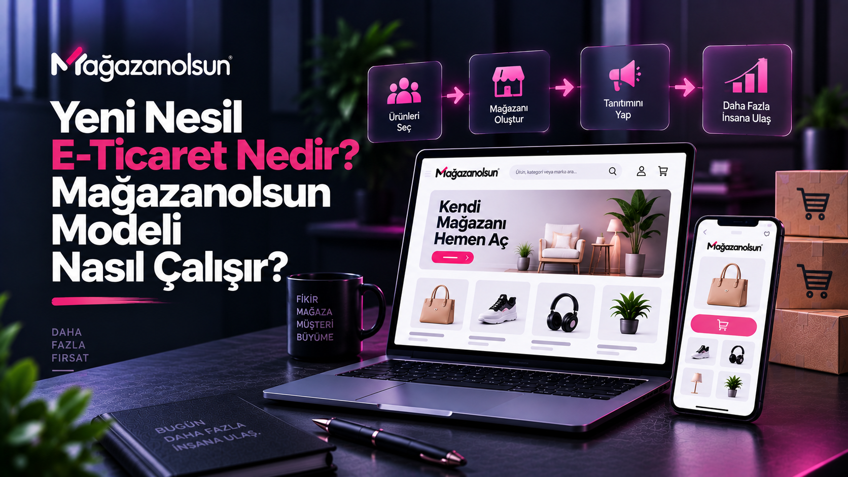 Yeni Nesil E-Ticaret Nedir? Mağazanolsun Modeli Nasıl Çalışır?