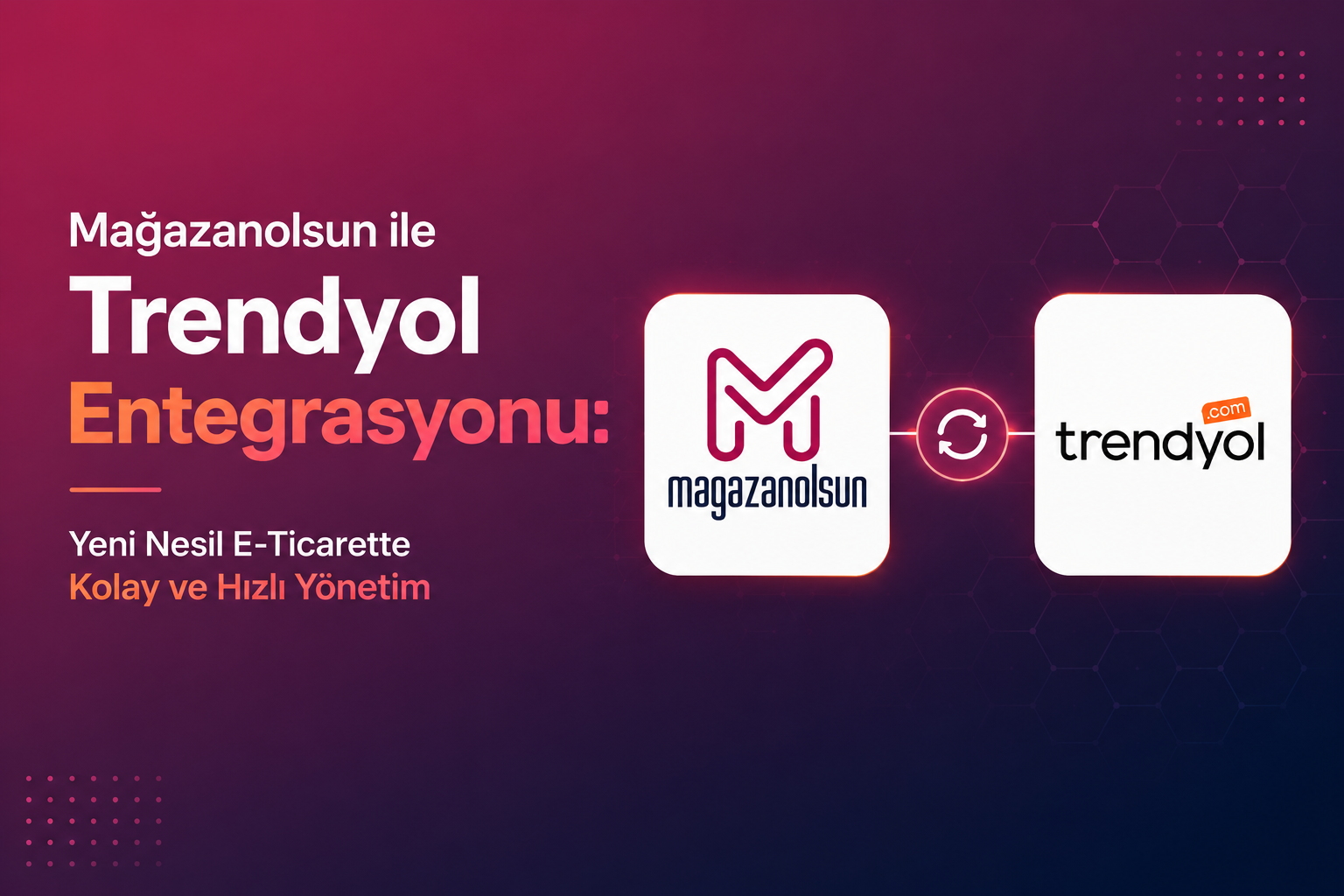 Mağazanolsun ile Trendyol Entegrasyonu: Yeni Nesil E-Ticarette Kolay ve Hızlı Yönetim