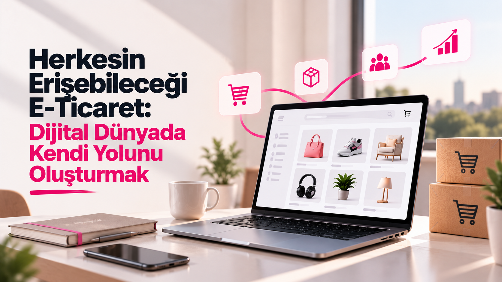 Herkesin Erişebileceği E-Ticaret: Dijital Dünyada Kendi Yolunu Oluşturmak