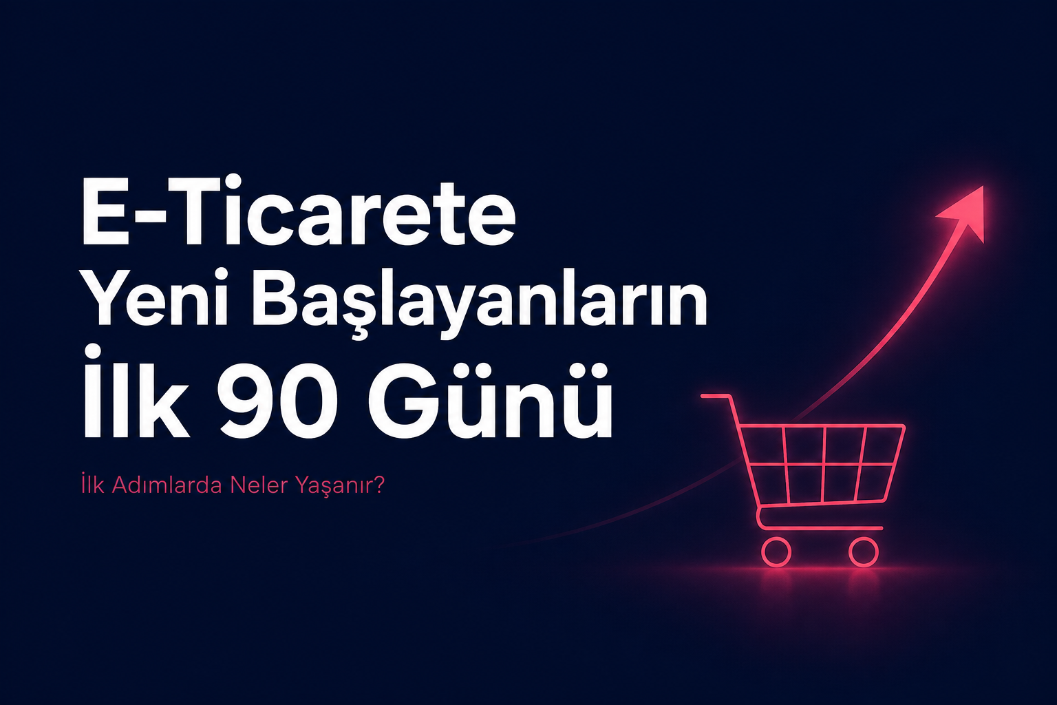 E-Ticarete Yeni Başlayanların İlk 90 Günü: İlk Adımlarda Neler Yaşanır?