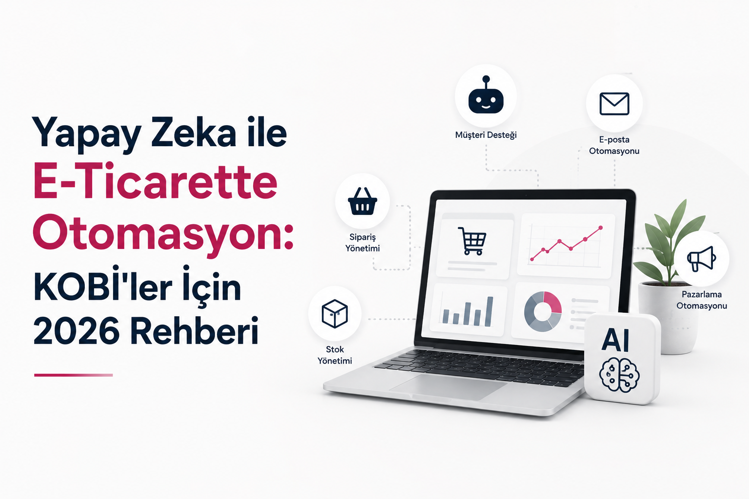 Yapay Zeka ile E-Ticarette Otomasyon: KOBİ'ler  İçin 2026 Rehberi 