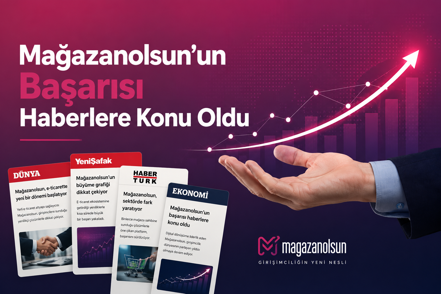 Mağazanolsun'un Başarısı Haberlere Konu Oldu