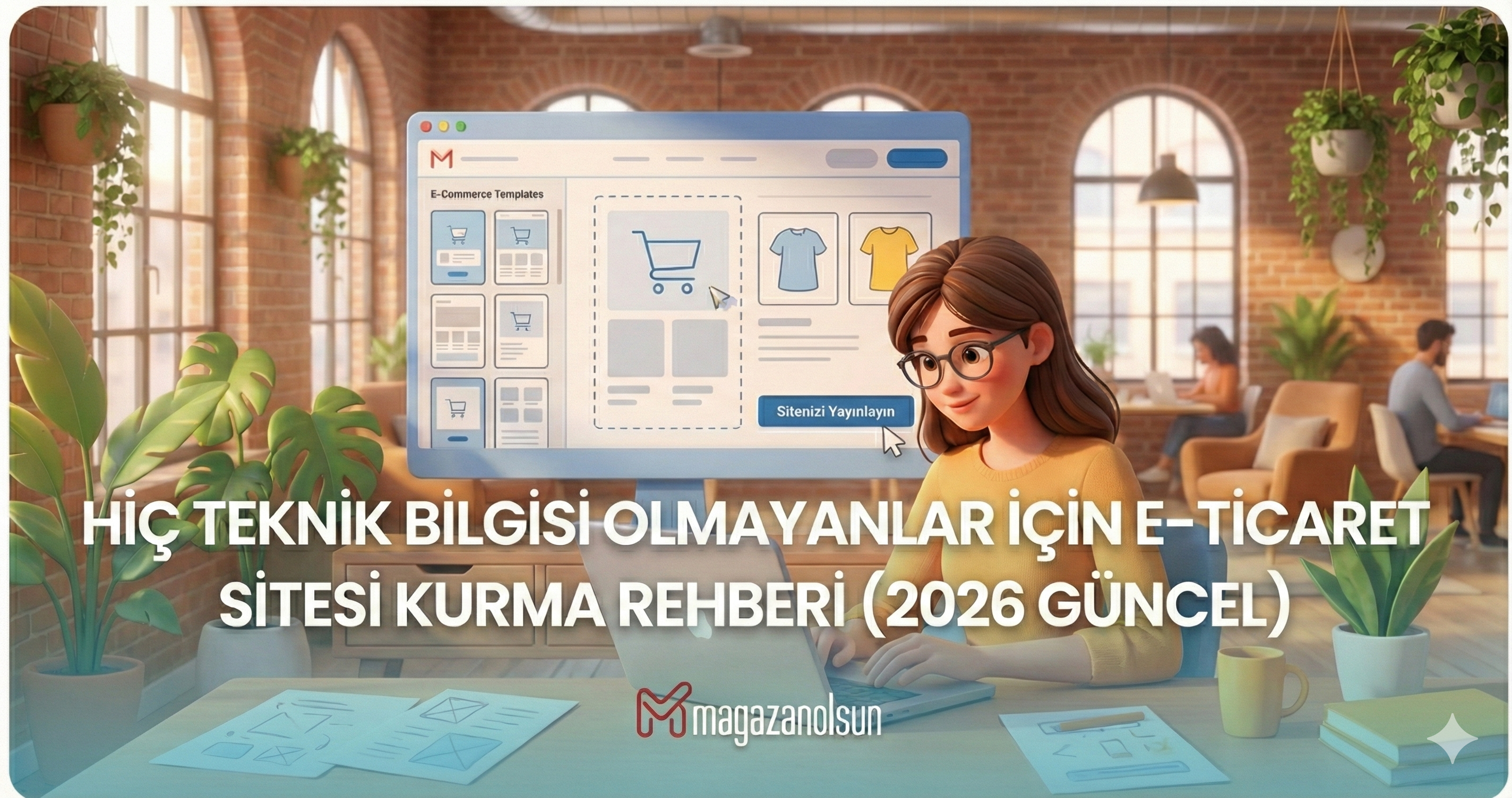 Hiç Teknik Bilgisi Olmayanlar İçin E-Ticaret Sitesi Kurma Rehberi (2026 Güncel) 